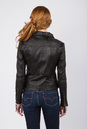 Женская кожаная куртка из натуральной кожи с воротником 0901199-3