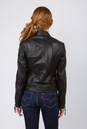 Женская кожаная куртка из натуральной кожи с воротником 0901202-4