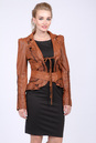 Женская кожаная куртка из натуральной кожи с воротником 0901237
