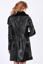 Женское кожаное пальто из натуральной кожи с воротником, отделка кролик 0901248-4