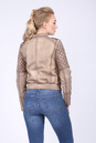 Женская кожаная куртка из натуральной кожи с воротником 0901250-3