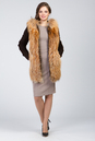 Женская кожаная куртка из натуральной кожи с капюшоном, отделка енот 0901270-2