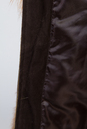 Женская кожаная куртка из натуральной кожи с капюшоном, отделка енот 0901270-4