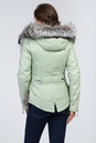Женская кожаная куртка из натуральной кожи с капюшоном, отделка чернобурка 0901271-2