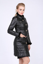 Женское кожаное пальто из натуральной кожи с воротником, отделка норка 0901276