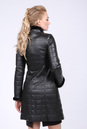 Женское кожаное пальто из натуральной кожи с воротником, отделка норка 0901276-3
