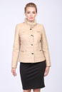 Женская кожаная куртка из натуральной кожи с воротником, отделка норка 0901277
