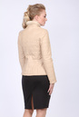 Женская кожаная куртка из натуральной кожи с воротником, отделка норка 0901277-3