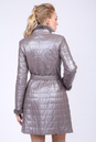 Женское кожаное пальто из натуральной кожи с воротником, отделка норка 0901280-2