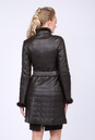 Женское кожаное пальто из натуральной кожи с воротником, отделка норка 0901281-4