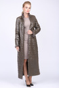 Женское кожаное пальто из натуральной кожи с воротником, отделка норка 0901284-4
