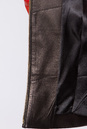 Женская кожаная куртка из натуральной кожи без воротника 0901288-2