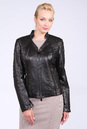 Женская кожаная куртка из натуральной кожи с воротником 0901294-2