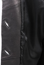 Женская кожаная куртка из натуральной кожи с капюшоном, отделка енот 0901300-2