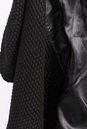 Женское кожаное полупальто из натуральной кожи с капюшоном 0901302-2
