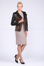 Женская кожаная куртка из натуральной кожи с воротником 0901303-3