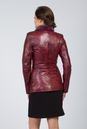 Женская кожаная куртка из натуральной кожи с воротником, отделка норка 0901307-4