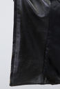 Женская кожаная куртка из натуральной кожи с капюшоном, отделка чернобурка 0901310-3