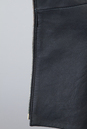 Женская кожаная куртка из натуральной кожи с воротником, отделка кролик 0901317-4
