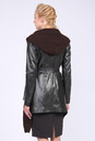 Женская кожаная куртка  из натуральной кожи с капюшоном 0901373-2