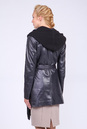 Женская кожаная куртка из натуральной кожи с капюшоном 0901377-3