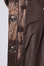 Женское кожаное пальто из натуральной кожи с воротником, отделка кролик 0901395-2