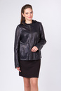 Женская кожаная куртка из натуральной кожи с капюшоном 0901397-5