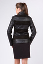 Женская кожаная куртка из натуральной кожи с воротником 0901412-3