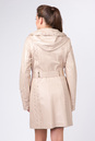 Женское кожаное пальто из натуральной кожи с капюшоном 0901421-2