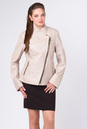 Женская кожаная куртка из натуральной кожи с воротником 0901424
