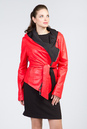 Женская кожаная куртка из натуральной кожи с капюшоном 0901428