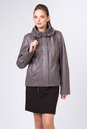 Женская кожаная куртка из натуральной кожи с воротником 0901429