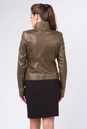 Женская кожаная куртка из натуральной кожи с воротником 0901430-2