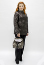 Женская кожаная куртка из натуральной кожи с воротником 0901459-3