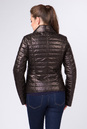 Женская кожаная куртка из натуральной кожи с воротником 0901465-2