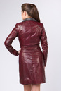 Женское кожаное пальто из натуральной кожи с воротником 0901474-4