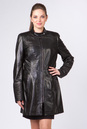 Женское кожаное пальто из натуральной кожи с воротником 0901483-3