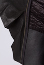 Женская кожаная куртка из натуральной кожи с воротником, отделка овчина 0901493-2