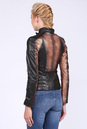 Женская кожаная куртка из натуральной кожи с воротником 0901496-3
