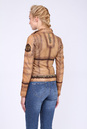 Женская кожаная куртка из натуральной кожи с воротником 0901502-4