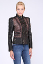 Женская кожаная куртка из натуральной кожи с воротником 0901503