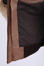 Женская кожаная куртка из натуральной кожи с капюшоном, отделка кролик 0901508-4