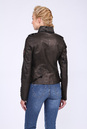 Женская кожаная куртка из натуральной кожи с воротником 0901509-2