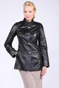 Женская кожаная куртка из натуральной кожи с воротником 0901524