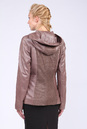Женская кожаная куртка из натуральной кожи с капюшоном 0901542-4