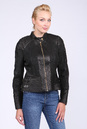 Женская кожаная куртка из натуральной кожи с воротником 0901545