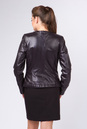 Женская кожаная куртка из натуральной кожи без воротника 0901553-2