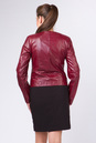 Женская кожаная куртка из натуральной кожи без воротника 0901560-3