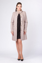 Женское кожаное пальто из натуральной кожи с воротником, отделка норка 0901574-3