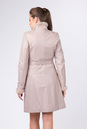 Женское кожаное пальто из натуральной кожи с воротником, отделка норка 0901574-4